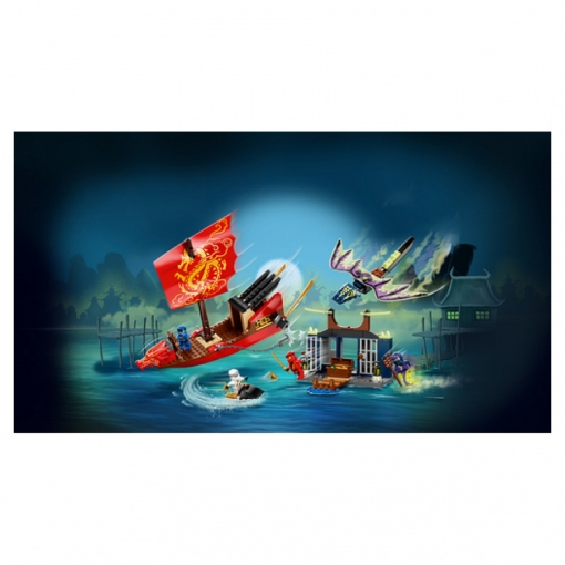 Vuelo Final del Barco de Asalto Ninja