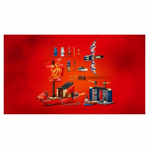 Vuelo Final del Barco de Asalto Ninja