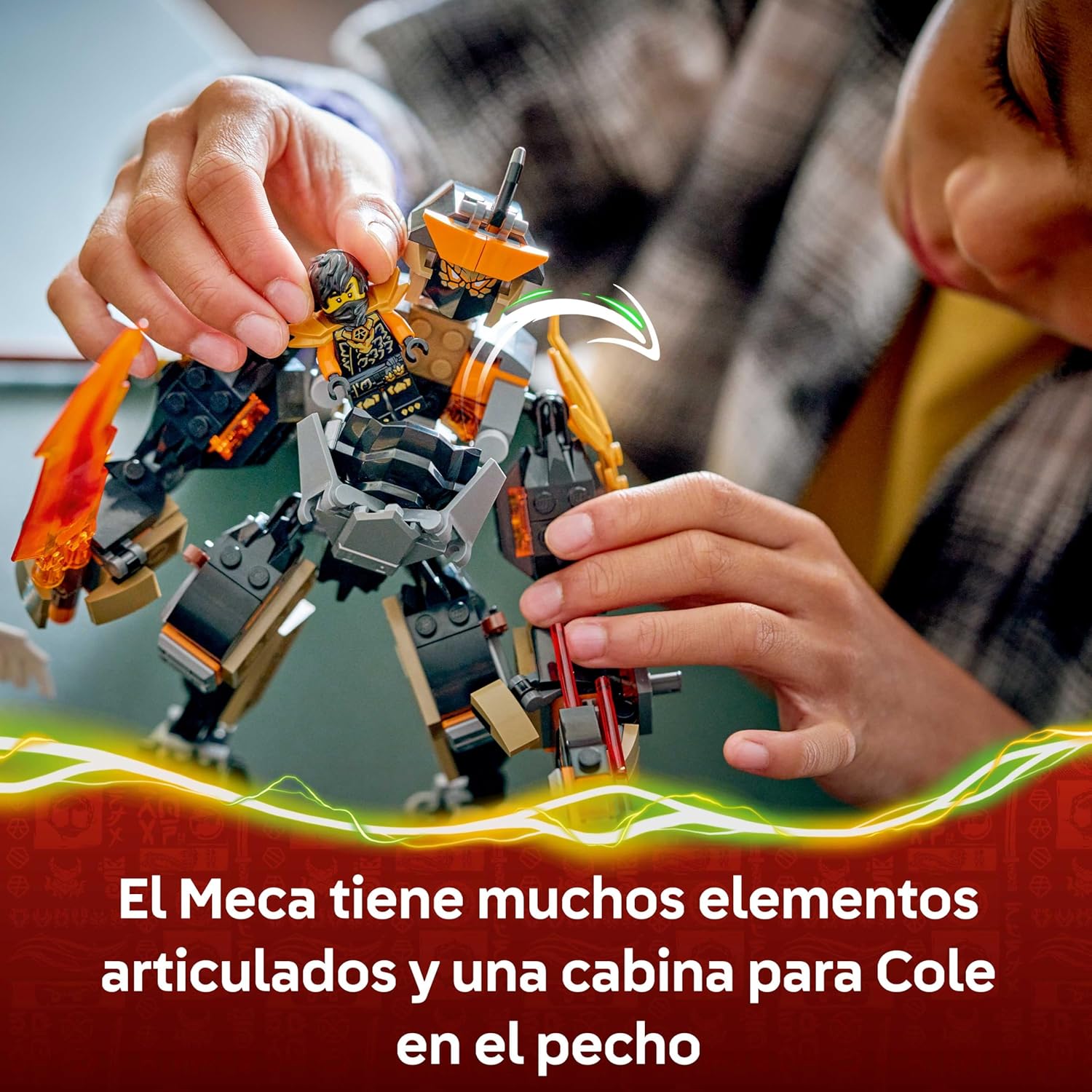 Meca de Misión de Cole y Zane Dragón