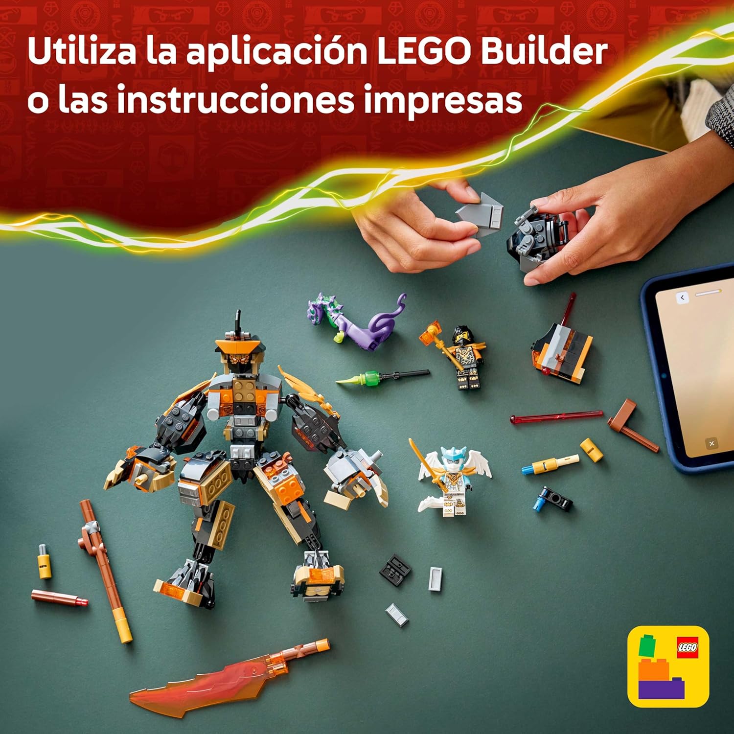 Meca de Misión de Cole y Zane Dragón