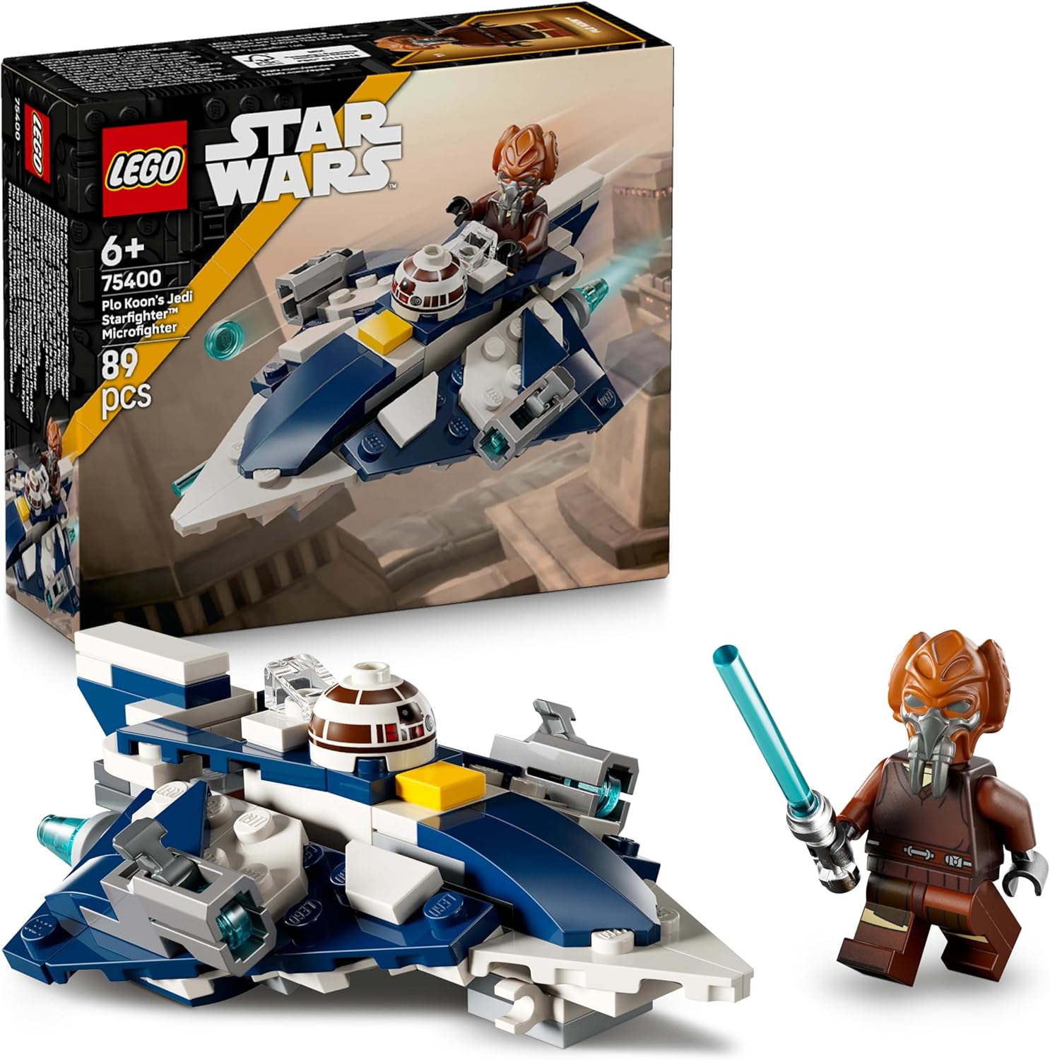 Microfighter: Caza Estelar Jedi de Plo Koon