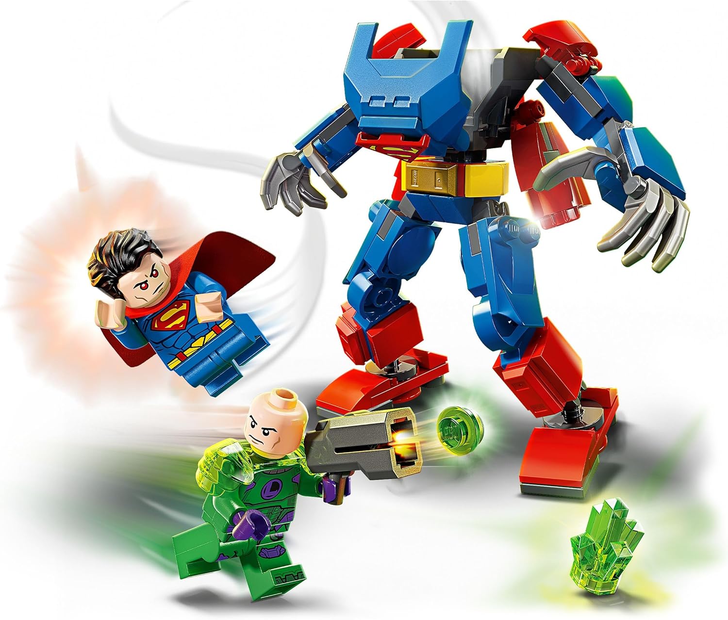 Armadura Robótica de Superman  vs. Lex Luthor 