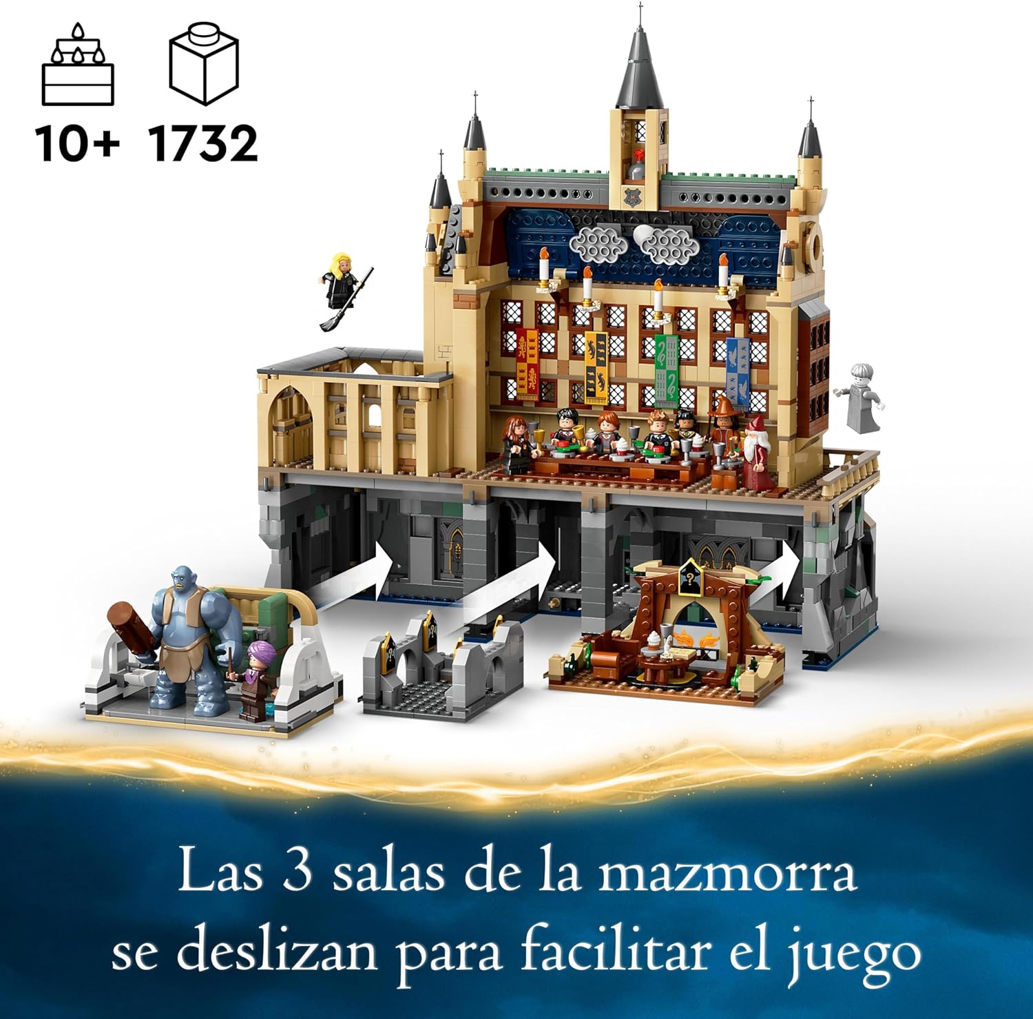 Castillo de Hogwarts : Gran Comedor