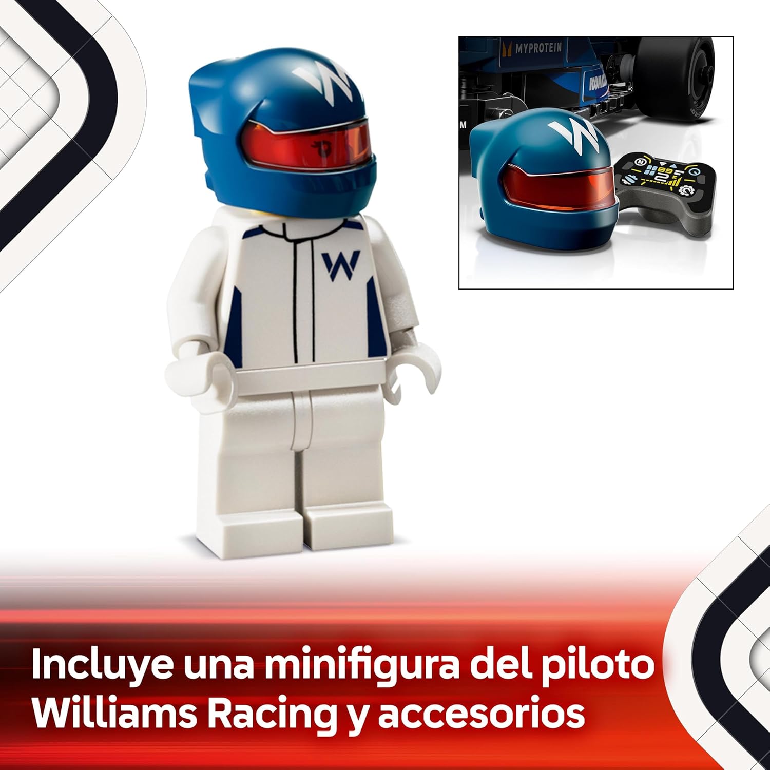 Coche de Carreras Williams Racing FW46 F1®