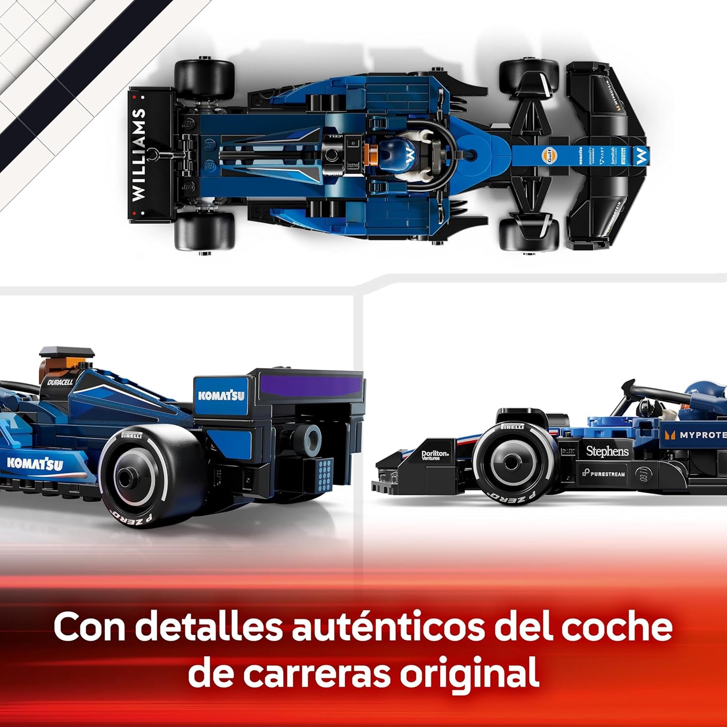 Coche de Carreras Williams Racing FW46 F1®