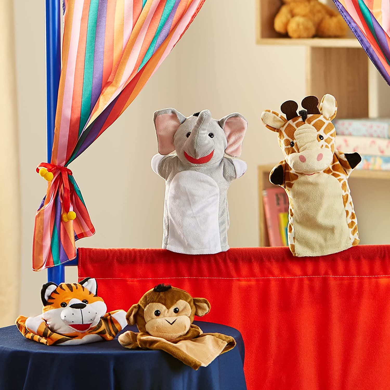 Títeres de Amigos del Zoológico