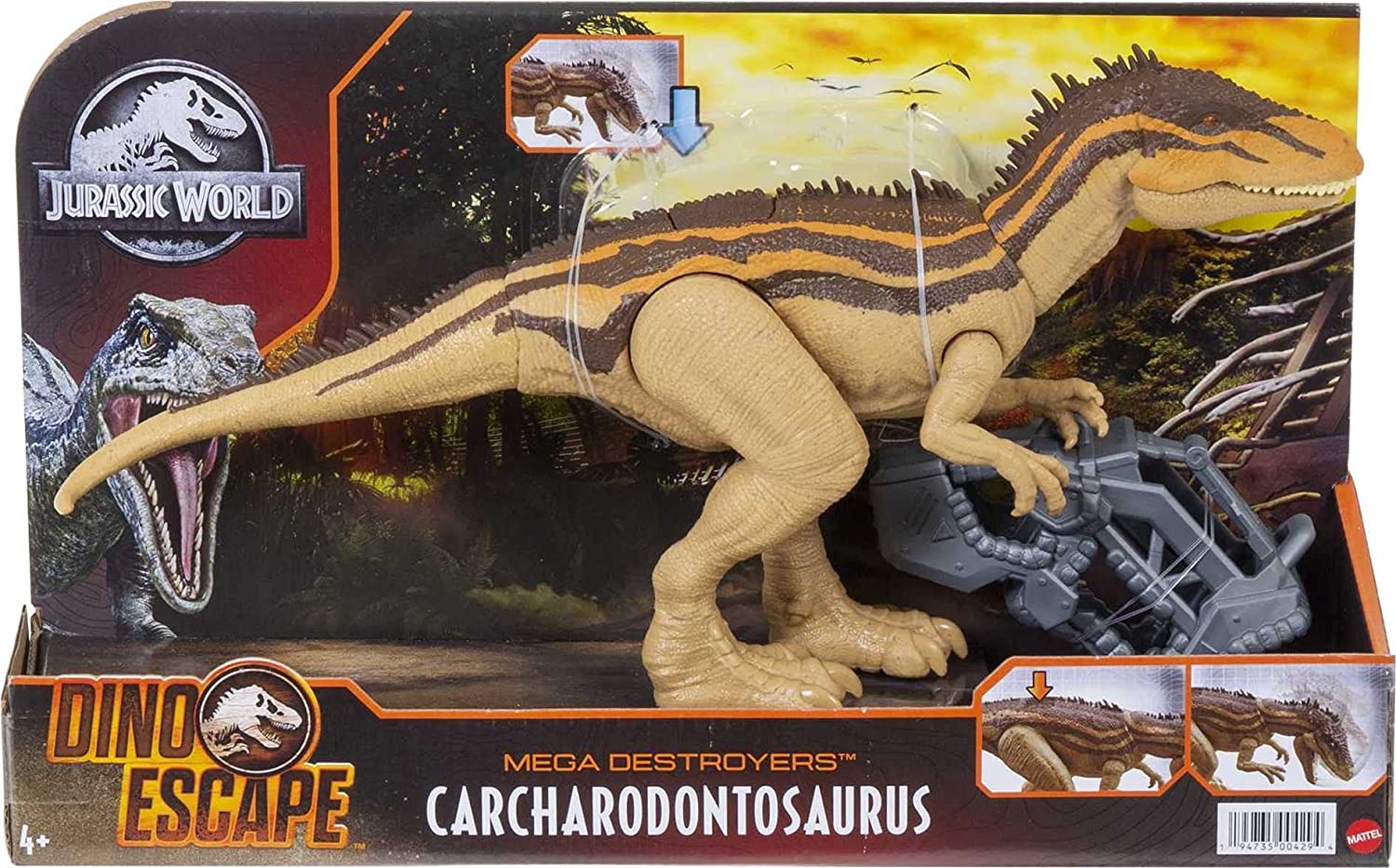 JW Carcharodontosaurus Mega Destroyers