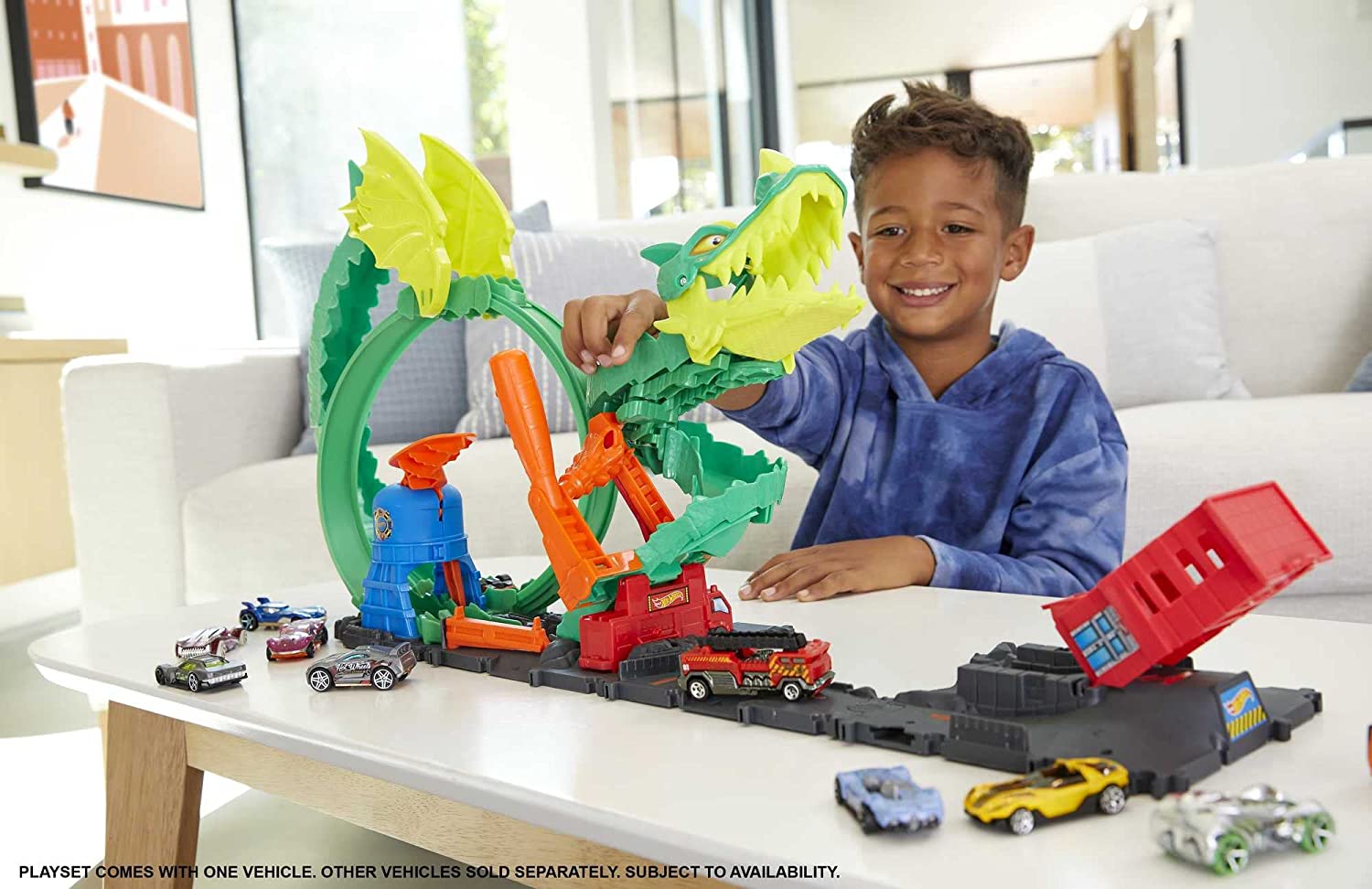 Hot Wheels City Dragón Furioso