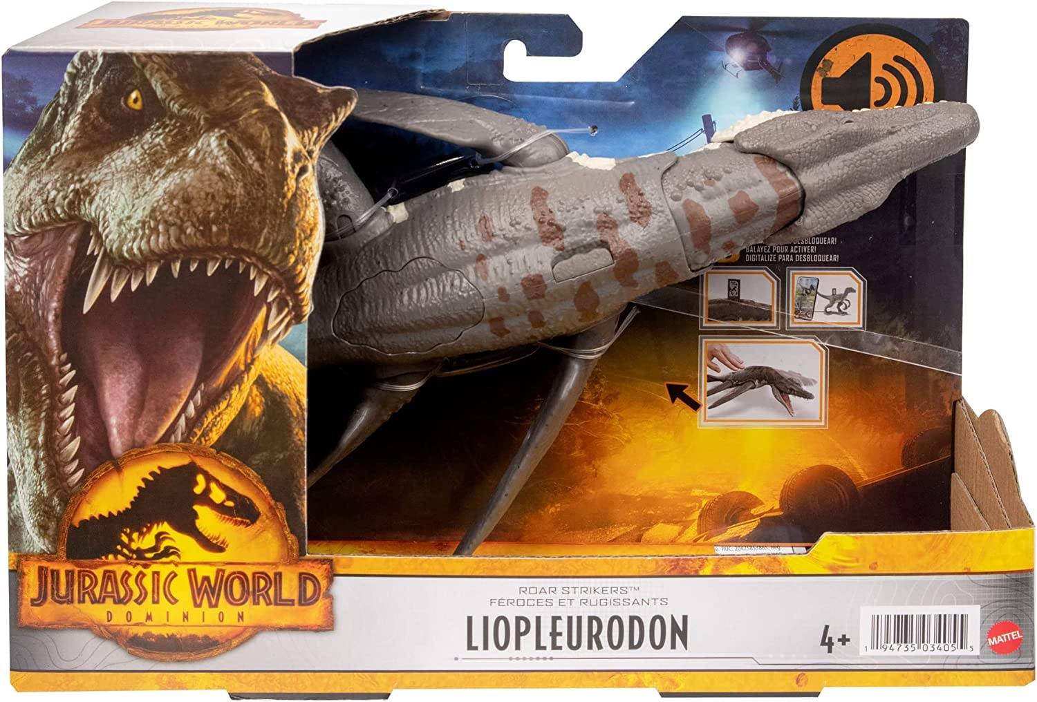 JW3 Liopruelodon ruge y golpea