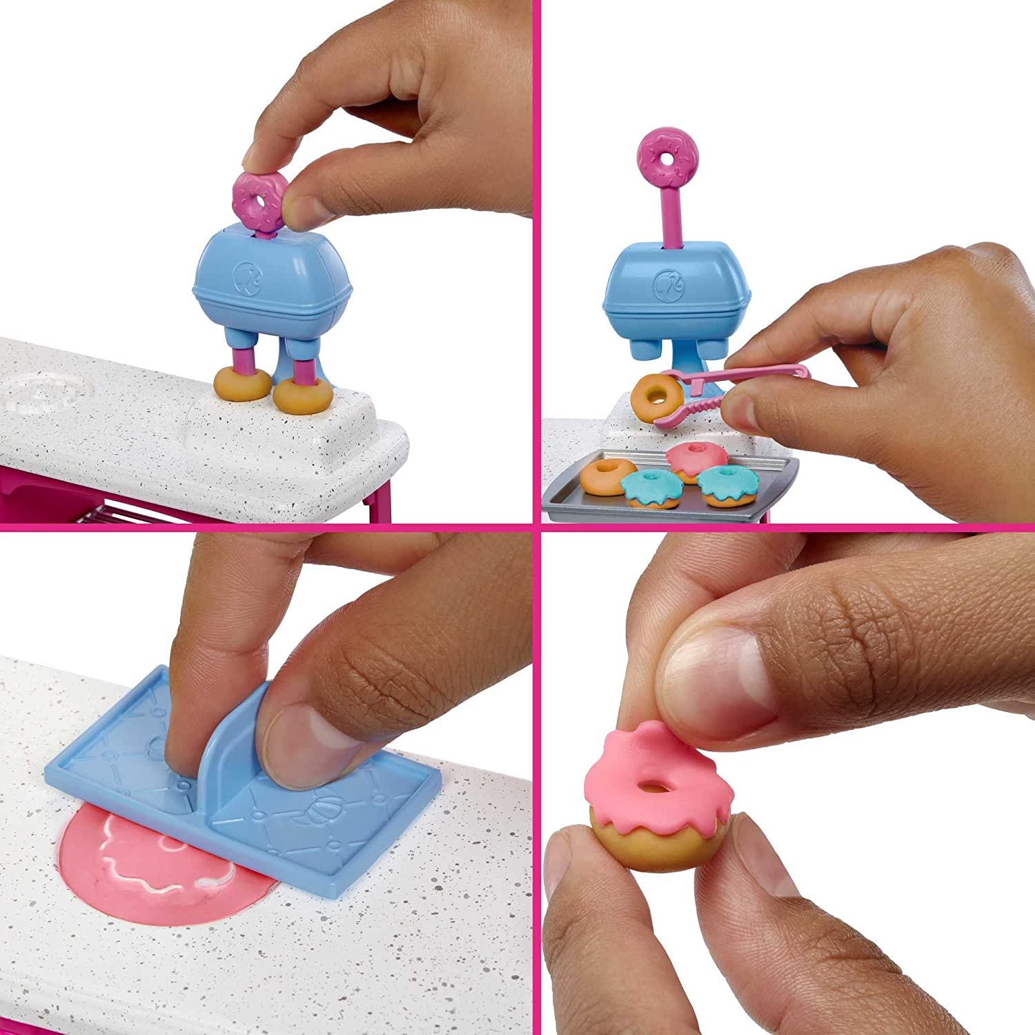 Barbie Cosa de dos Malibú con pastelería