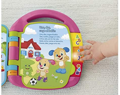 Libro Interactivo de Perrita Rosa