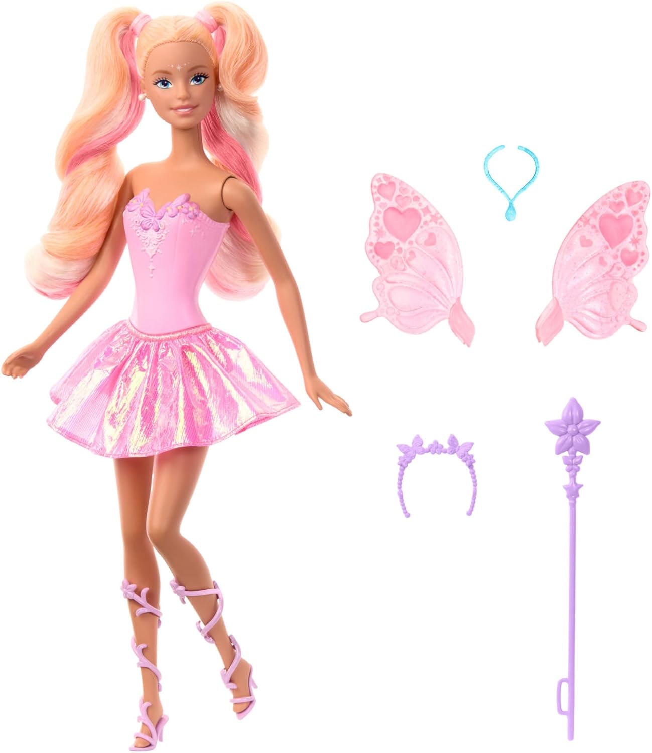 Barbie Color Change Hada Rosa
