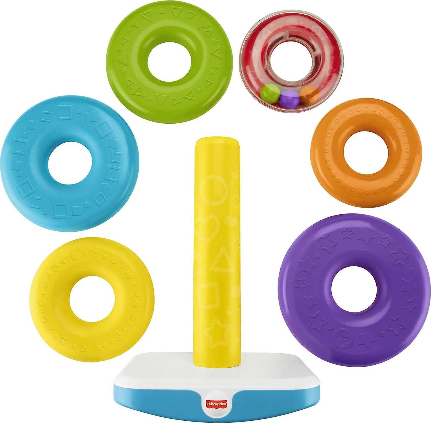 piramide de aros fisher price
