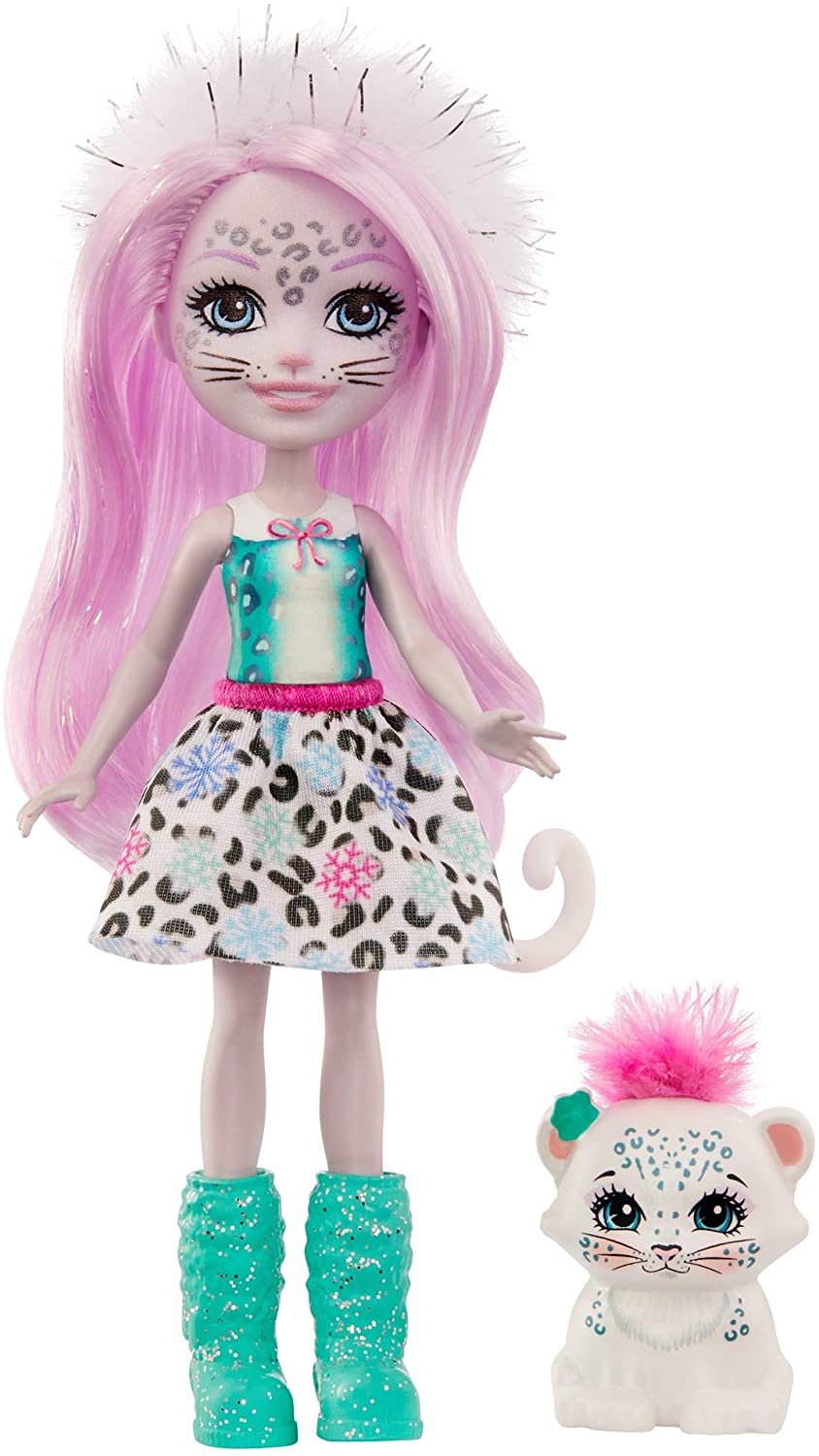 Enchantimals Sybill Snow Leopard & Flake