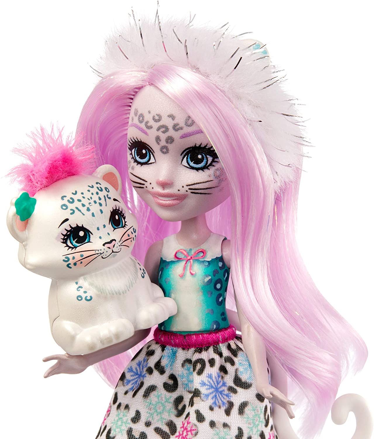 Enchantimals Sybill Snow Leopard & Flake