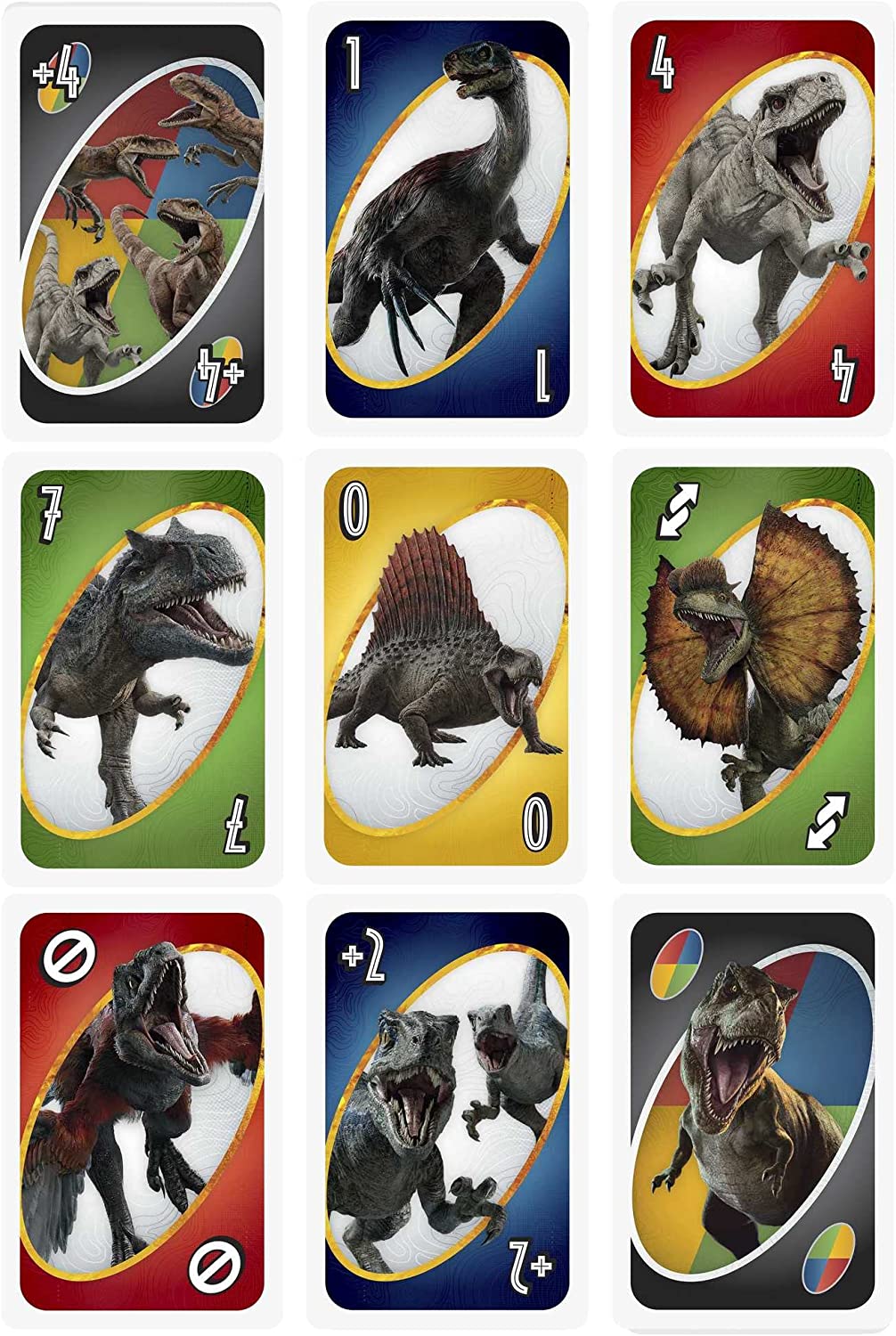 UNO Jurassic World 3