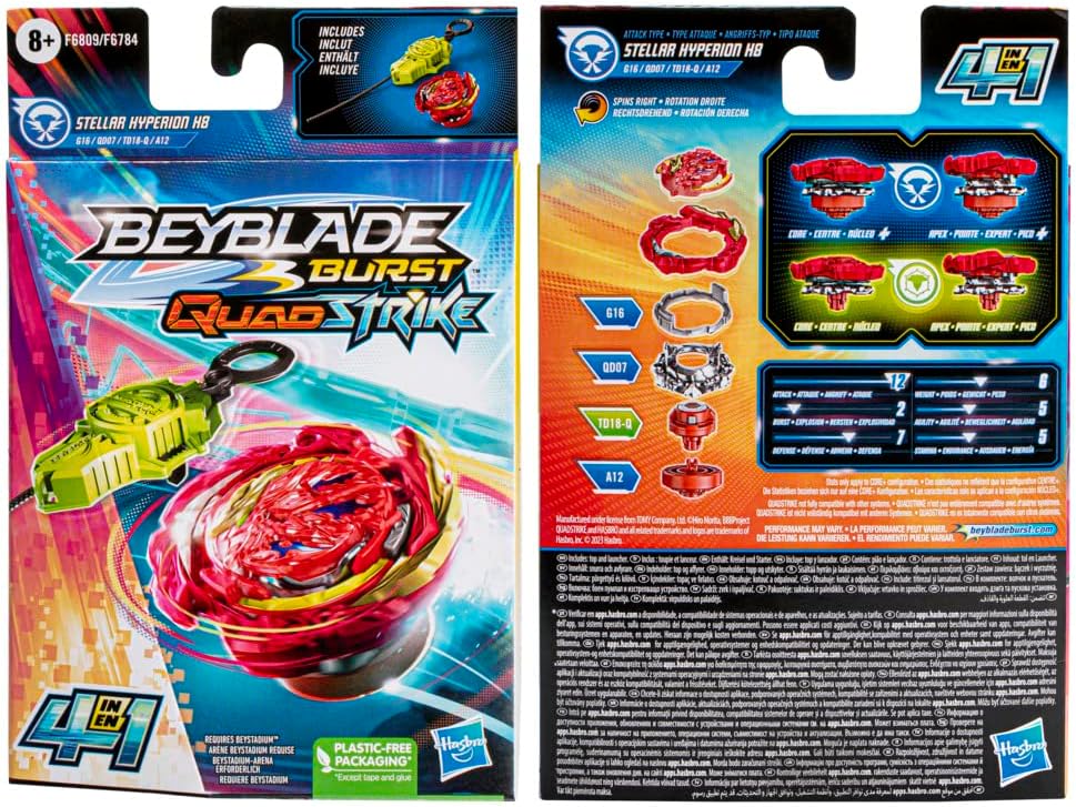 Beyblade Quadstrike Kit Inicial