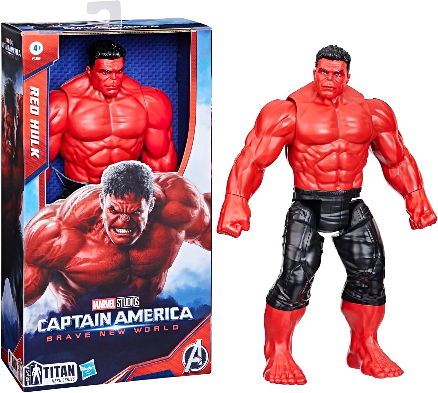Hulk Rojo Figura Titan Hero