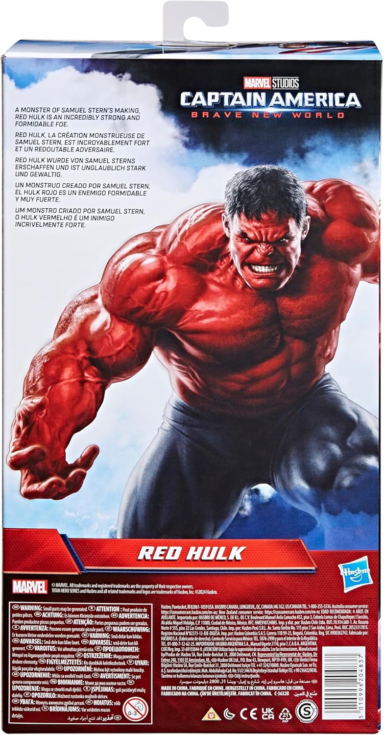 Hulk Rojo Figura Titan Hero