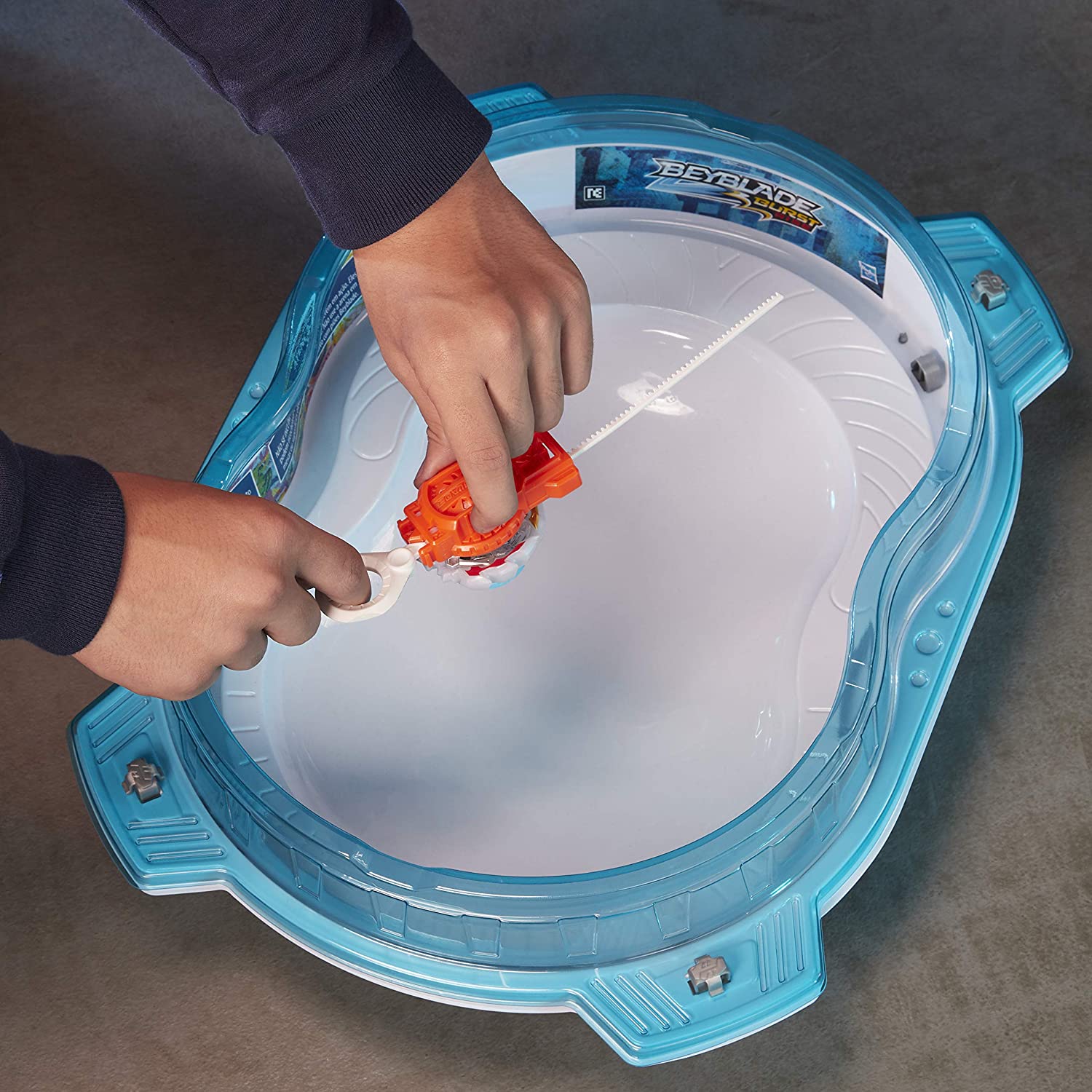 Beyblade Estadio Hypersphere Caída Vertical