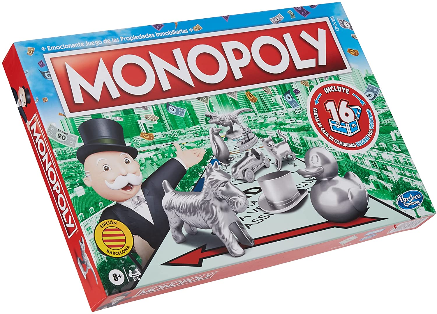 Monopoly Clásico Barcelona Refresh [25594813] - 32,99€ : Joguines