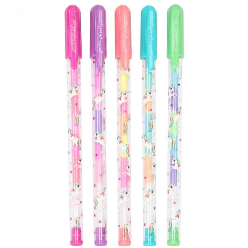 Set Plumas Gel 5 uds Ylvi & the Minimoomis