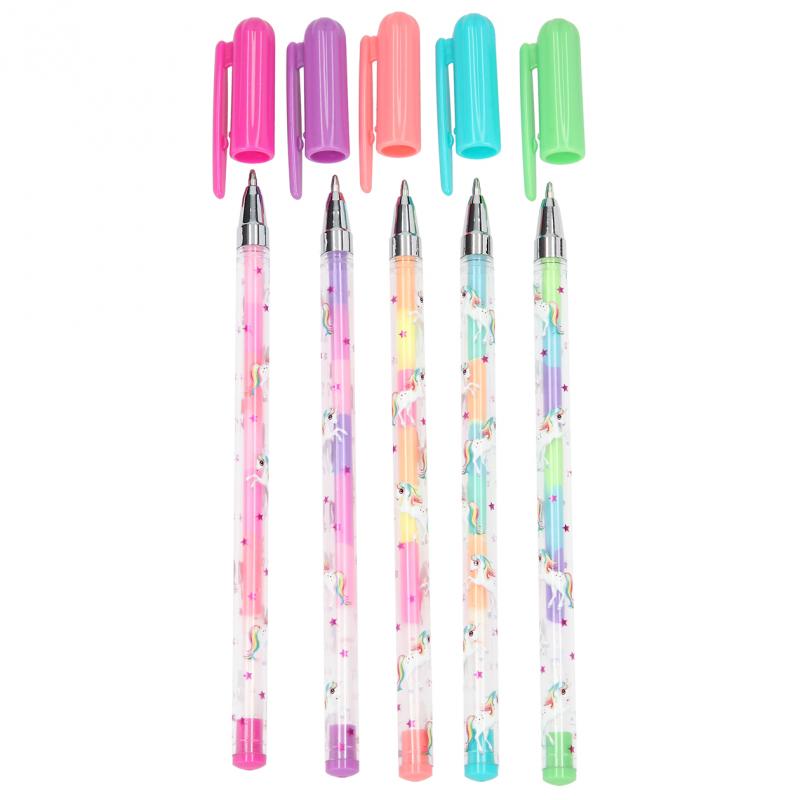 Set Plumas Gel 5 uds Ylvi & the Minimoomis