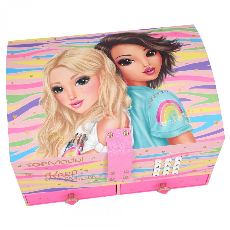 Joyero con Código y Música TOPModel, motivo 2