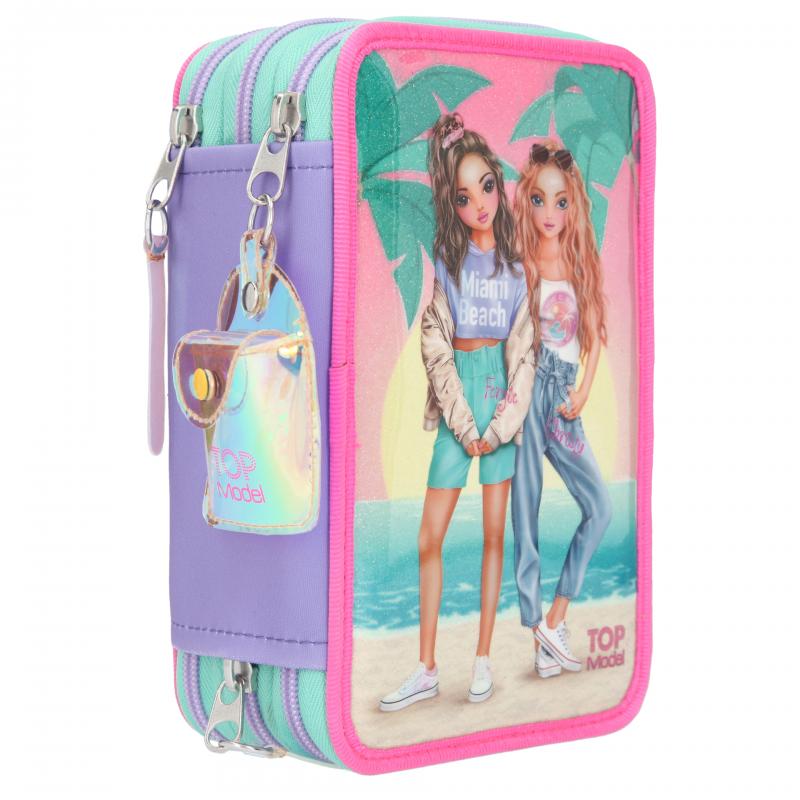 TOPModel estuche triple MIAMI