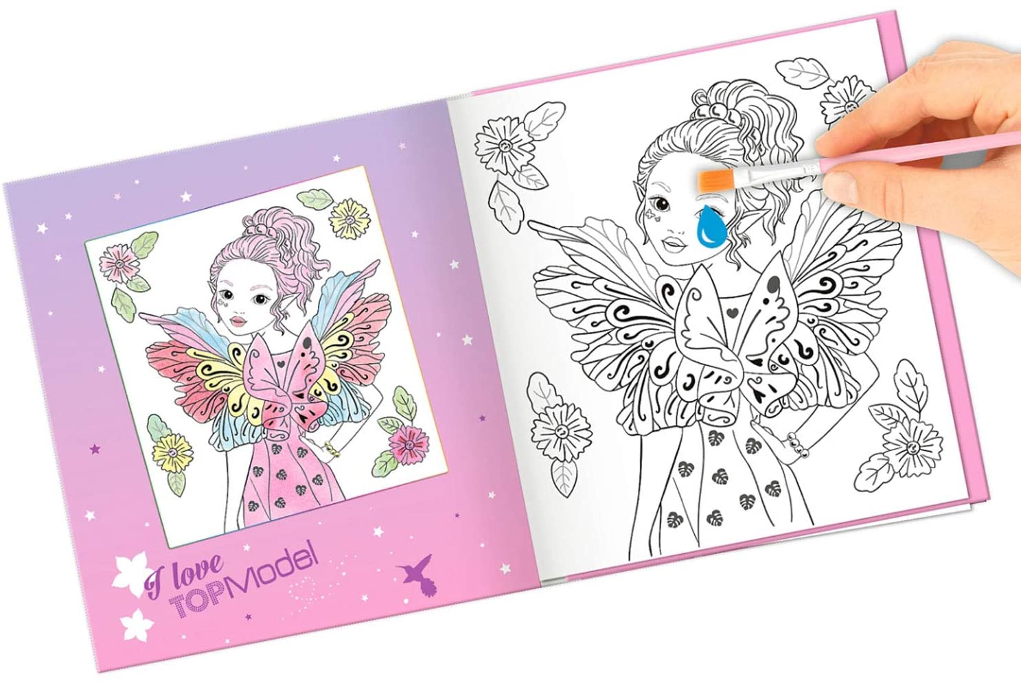 Fantasy Model Watercolour Book