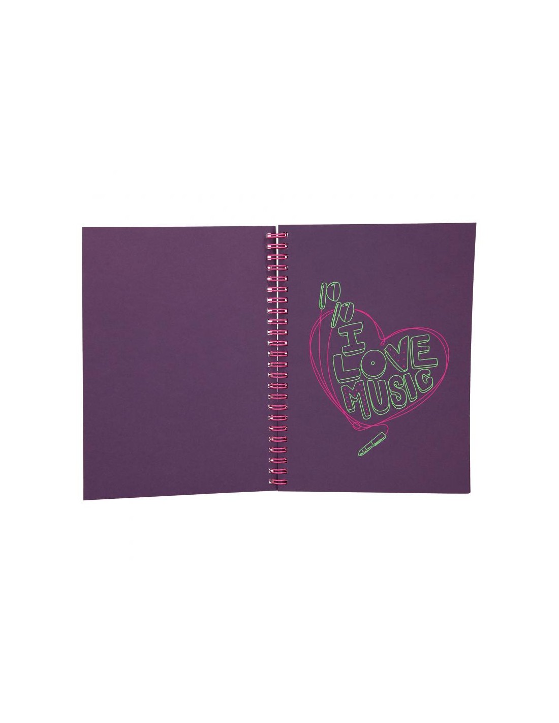 TOPModel Neon Doodle Book con rotuladores