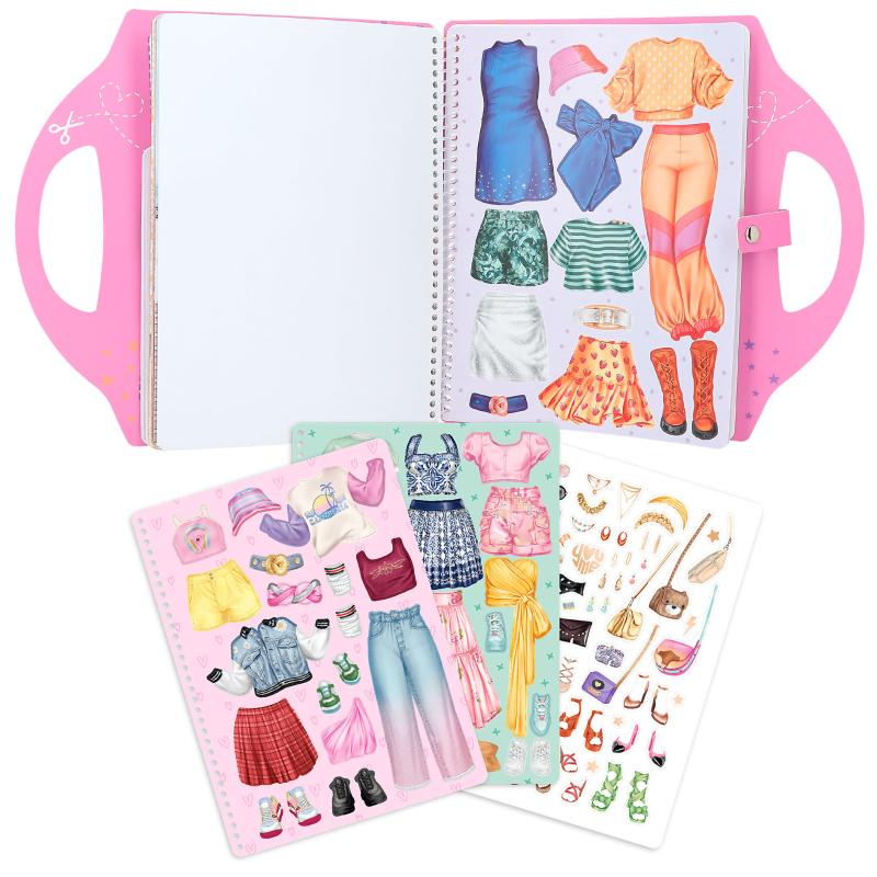 TOPModel cuaderno collage Dress me up