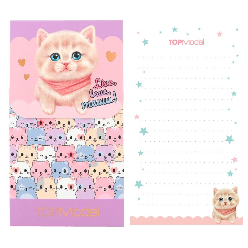 TOPModel bloc con cierre magnético GATO CUTIE STAR