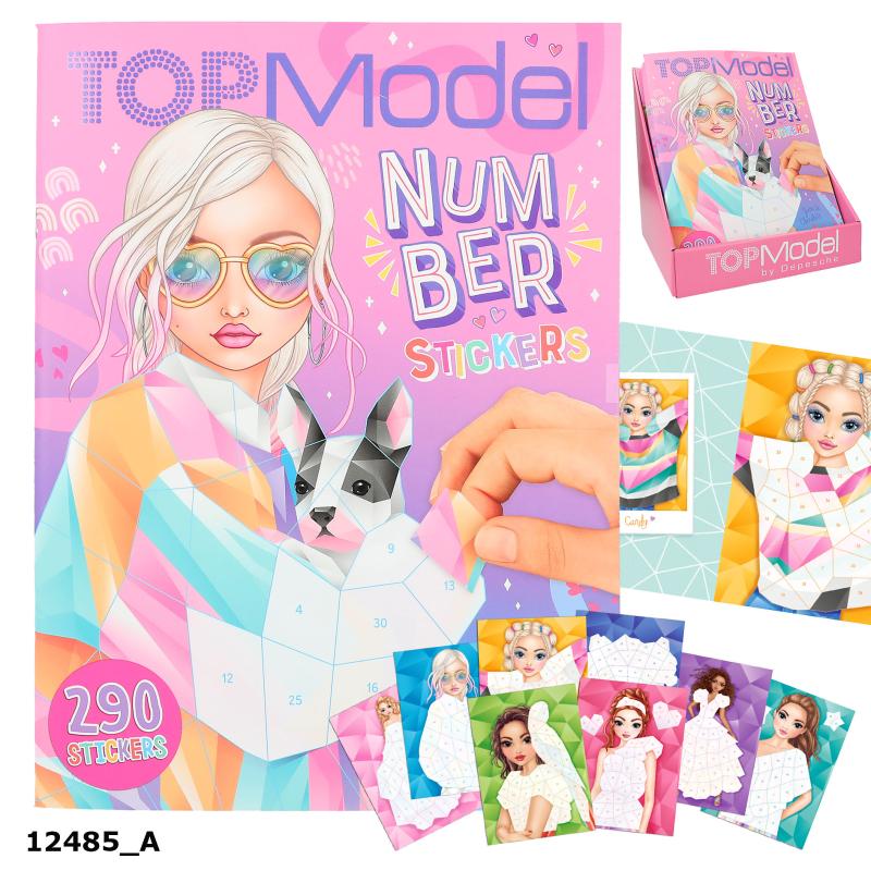 TOPModel Number Stickers