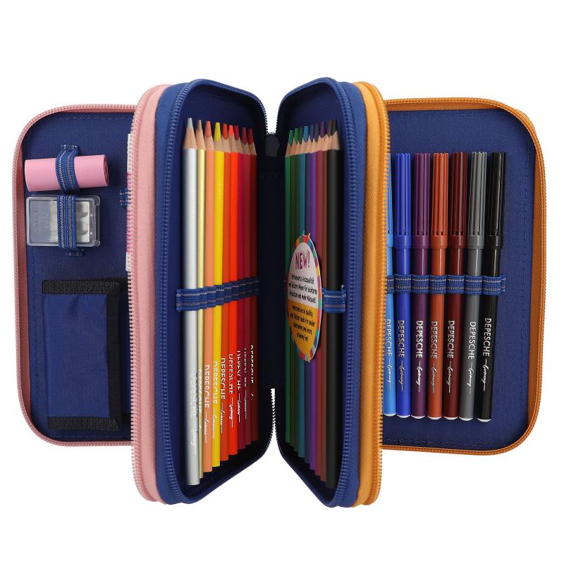 TOPModel estuche triple CITY GIRLS