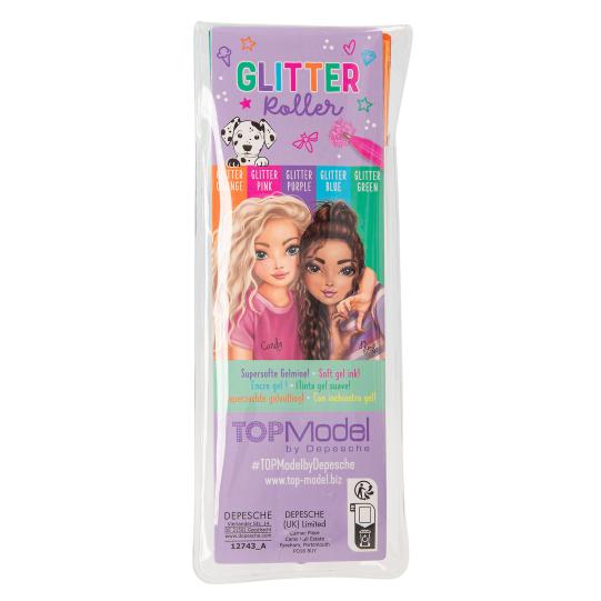 TOPModel rollers de gel con purpurina
