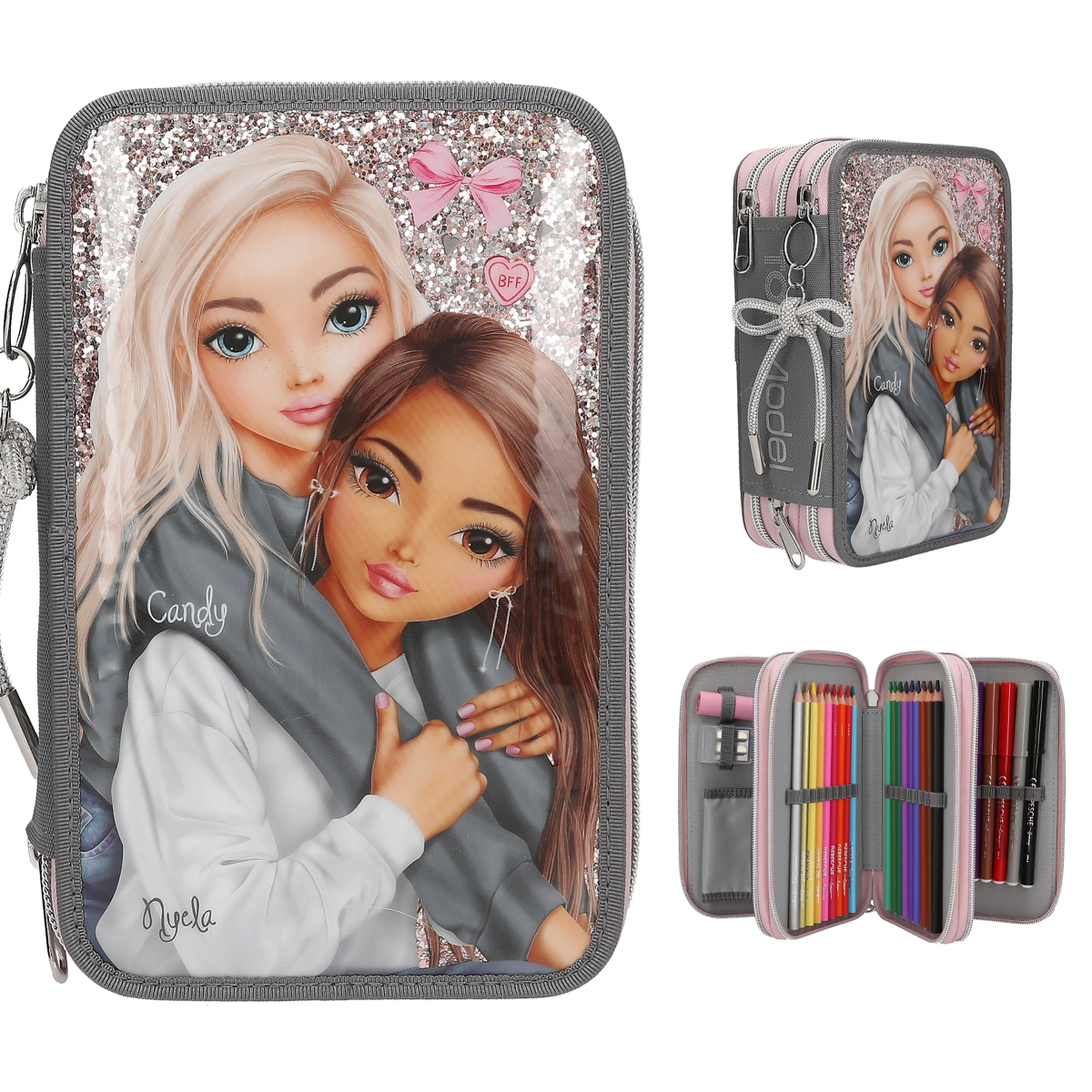 TOPModel estuche triple MY BFF