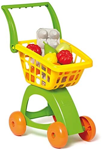 Carrito compra con accesorios