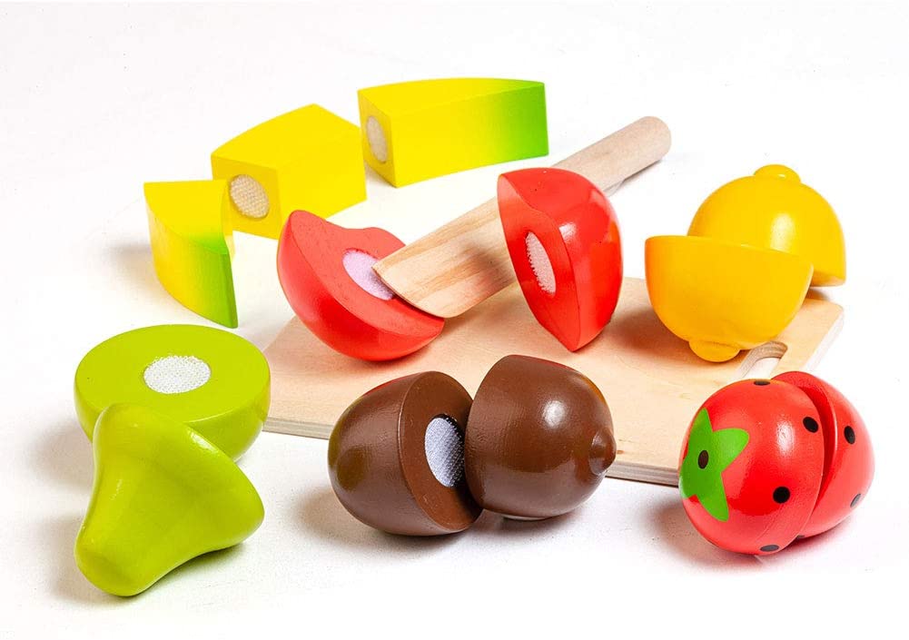 Juego de Frutas de Madera