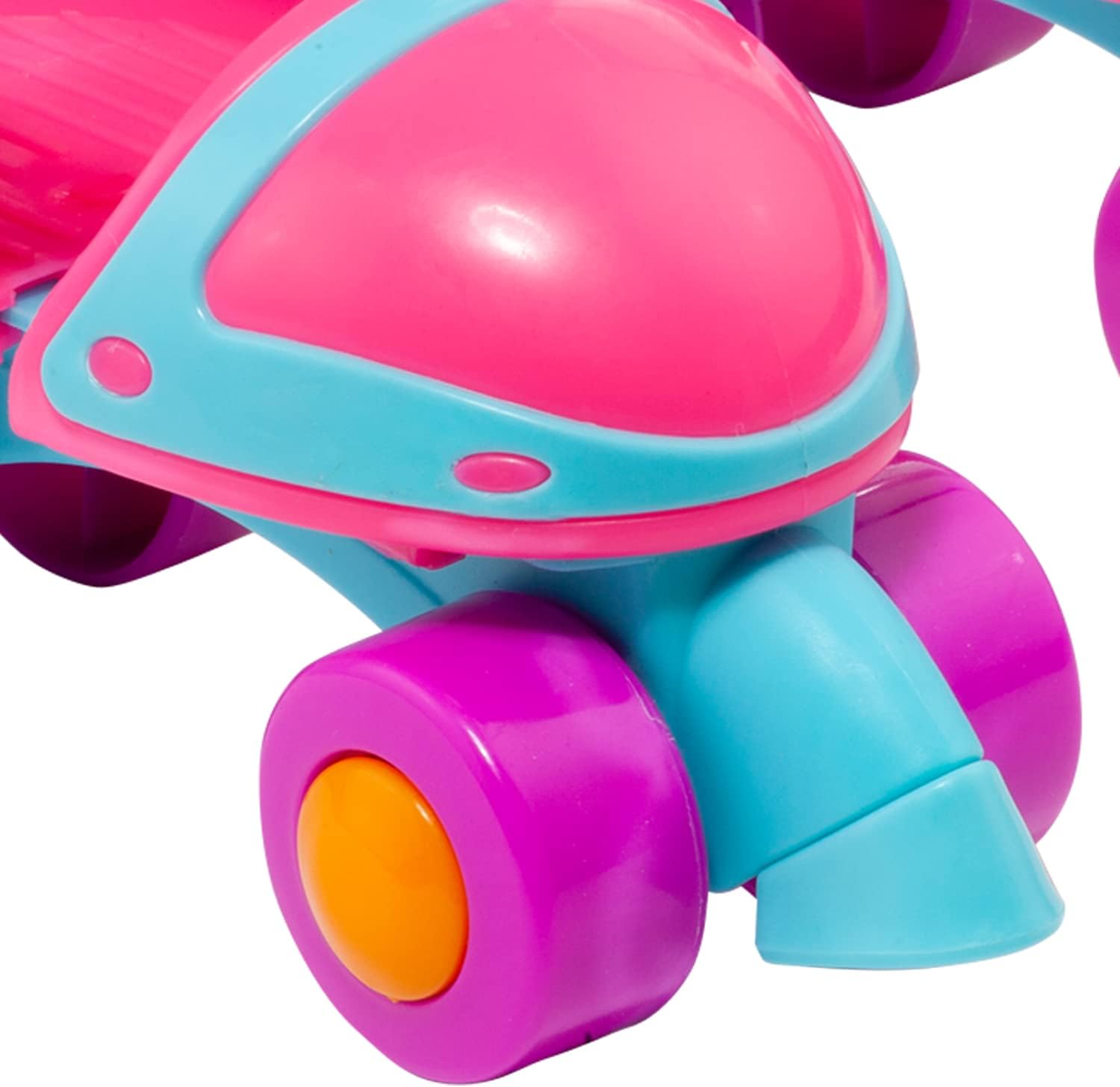 Mis primeros patines color rosa