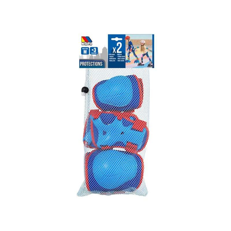 Set de protecciones azul