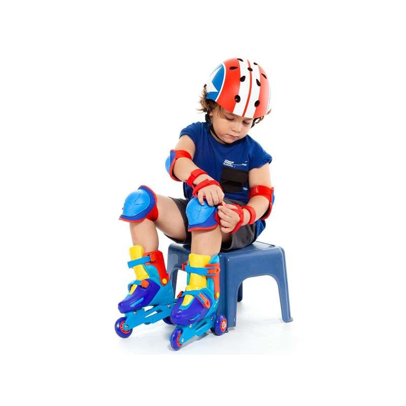 Set de protecciones azul