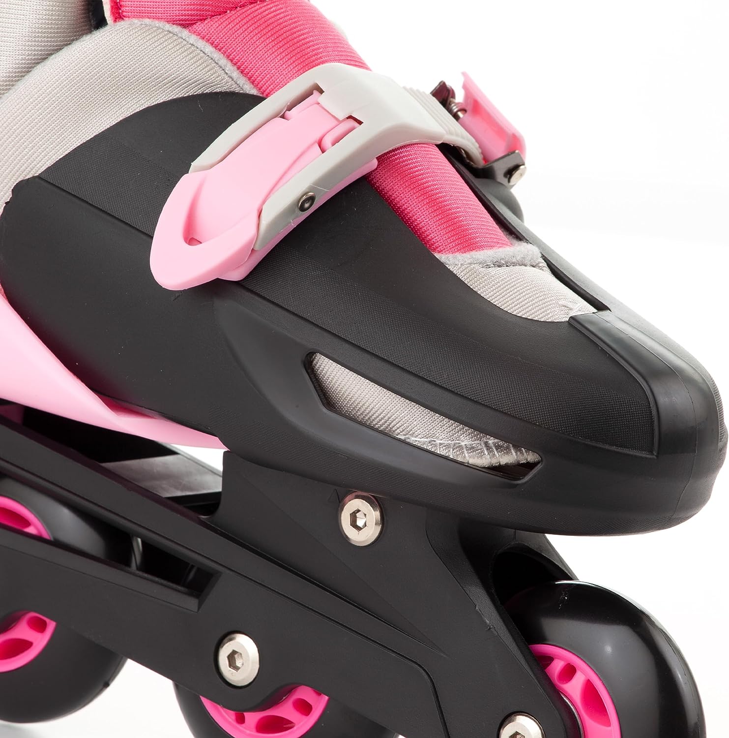 Patines en línea 3 en 1 rosa