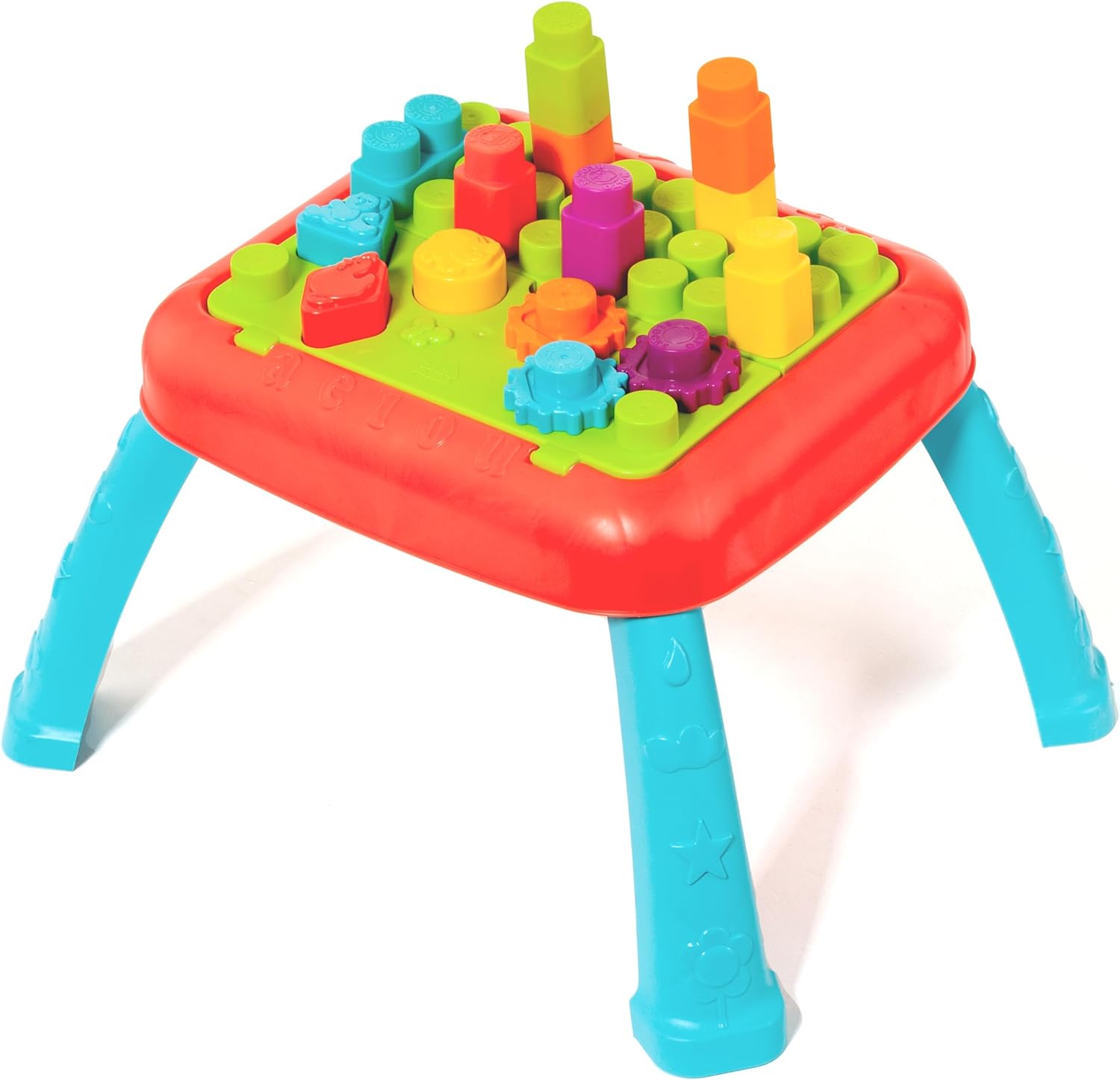 Mesa de actividades con 20 piezas