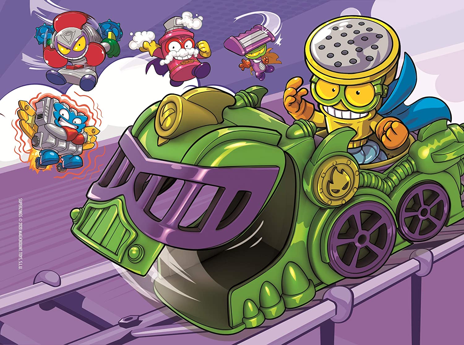 Puzzles Progresivos Superzings 12+16+20+24