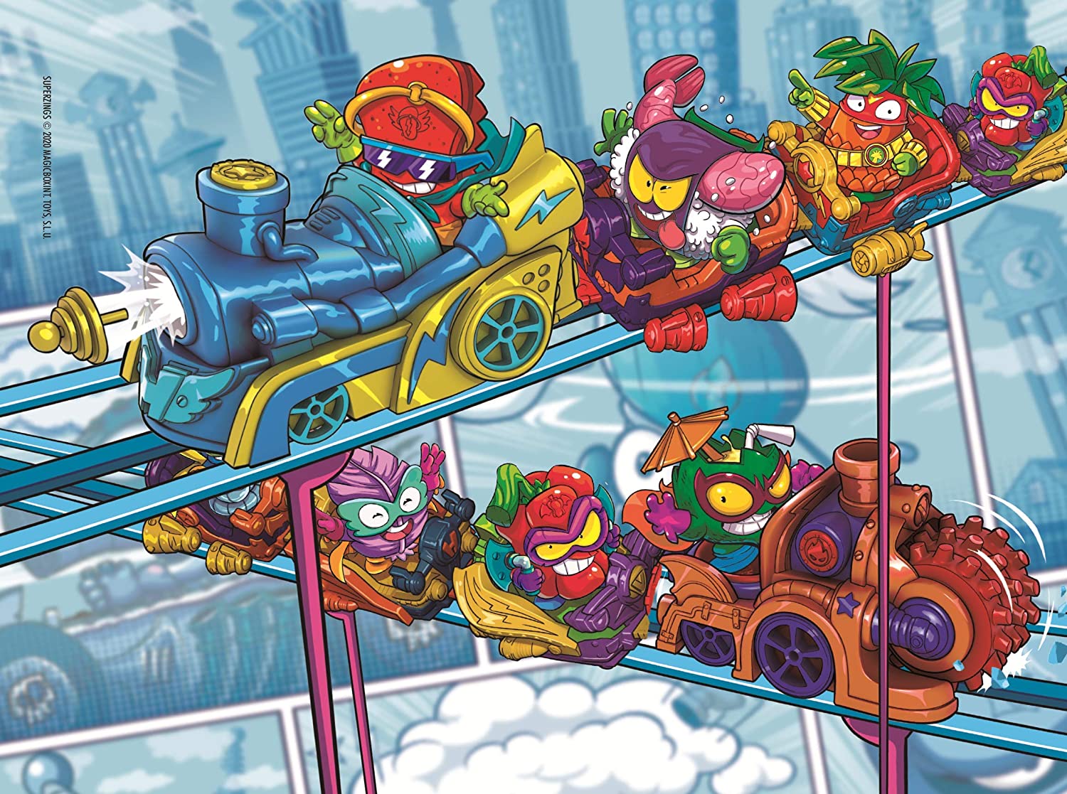 Puzzles Progresivos Superzings 12+16+20+24