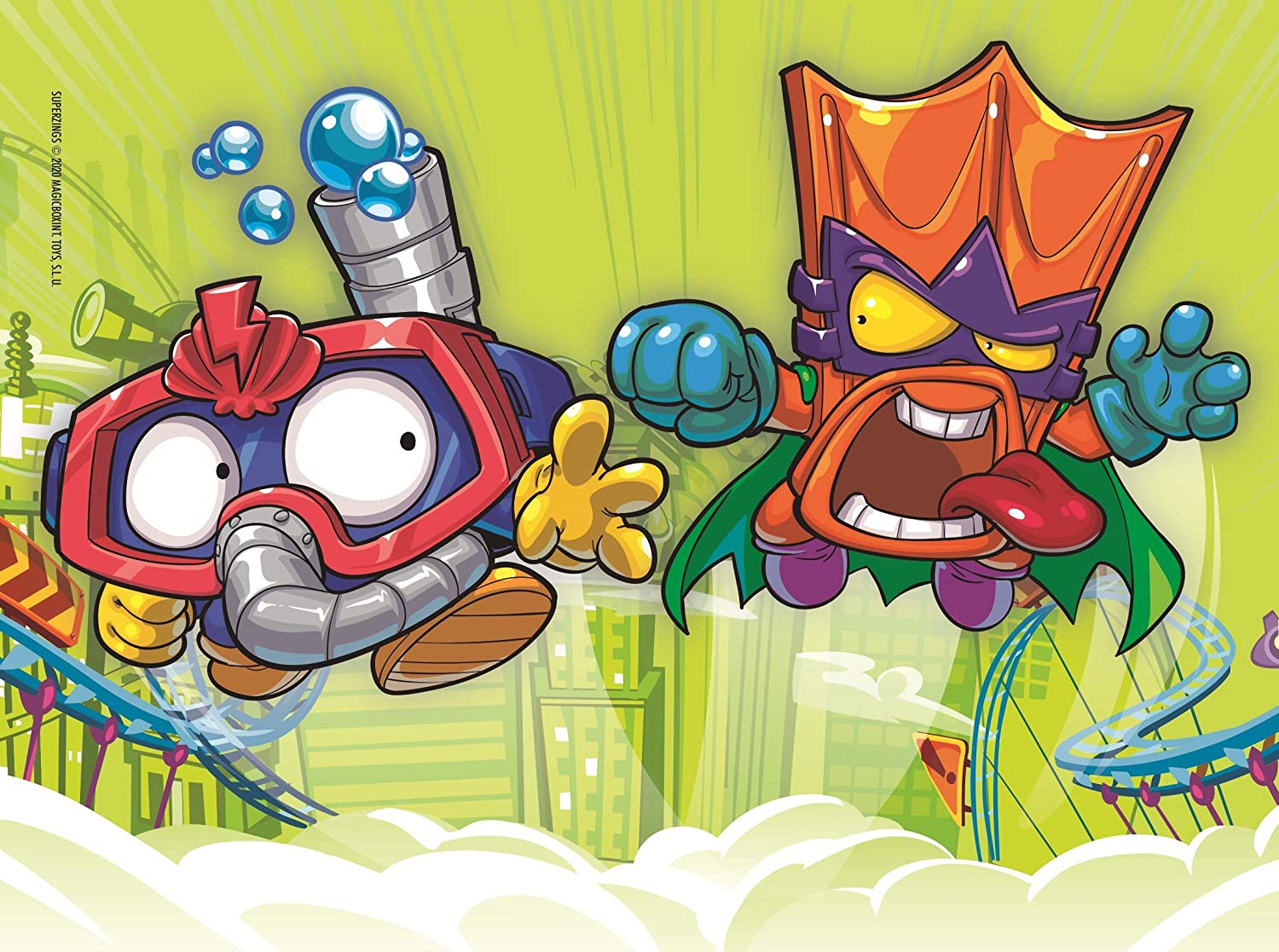 Puzzles Progresivos Superzings 12+16+20+24