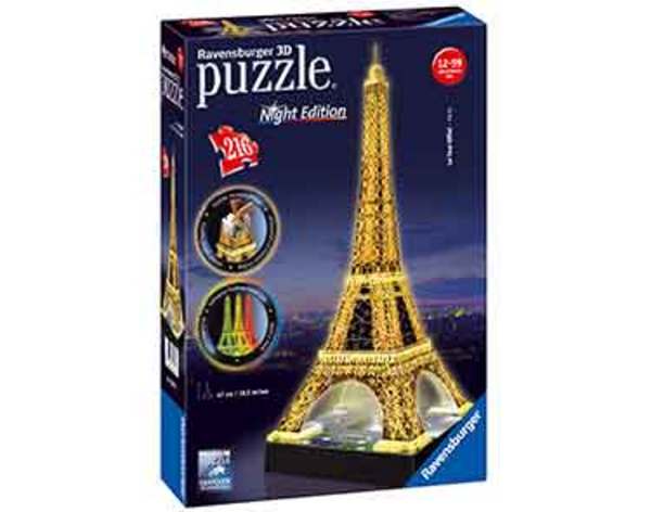 Puzzle 3D Torre Eiffel Night Edition