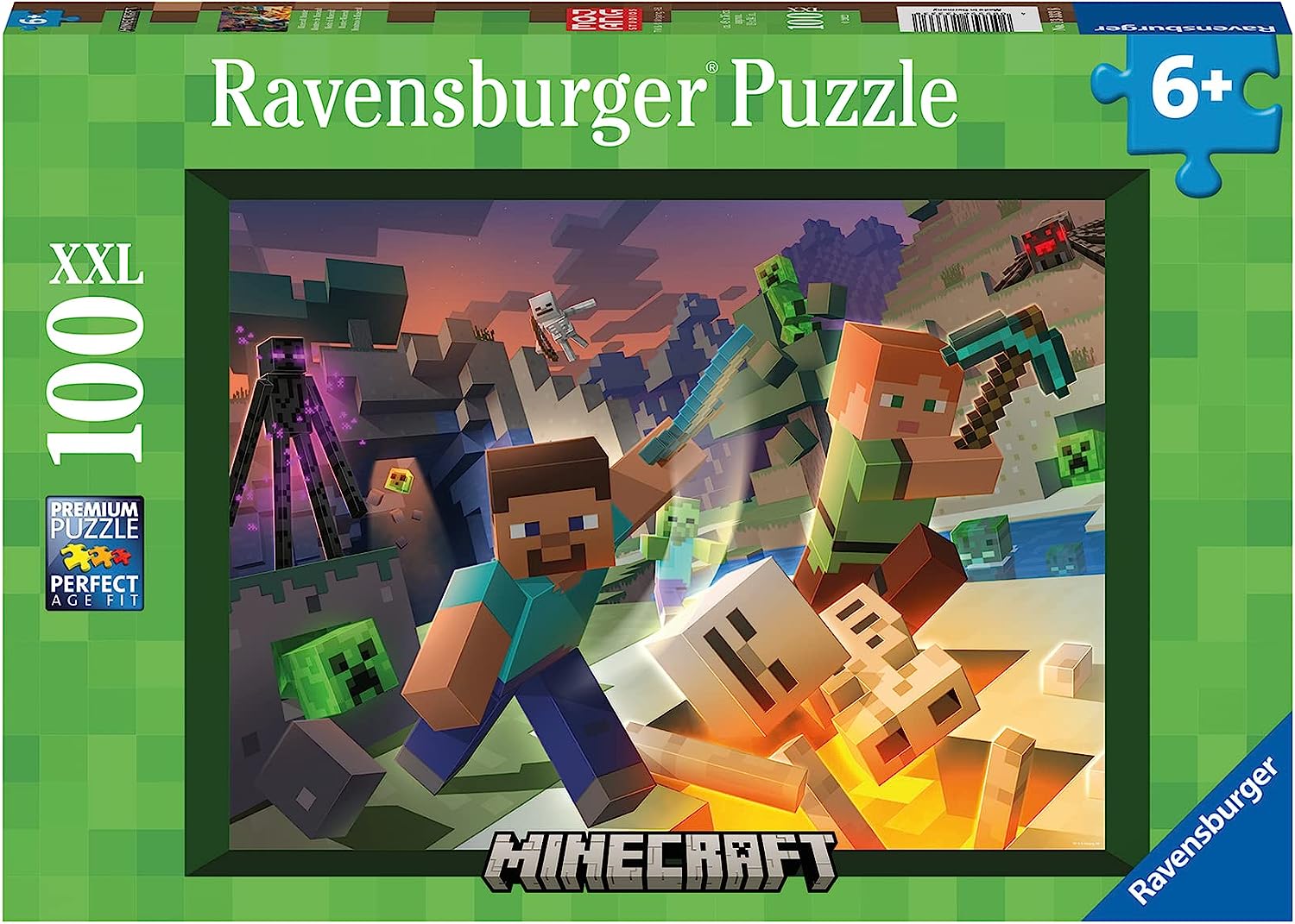 Puzle 100 XXL Minecraft