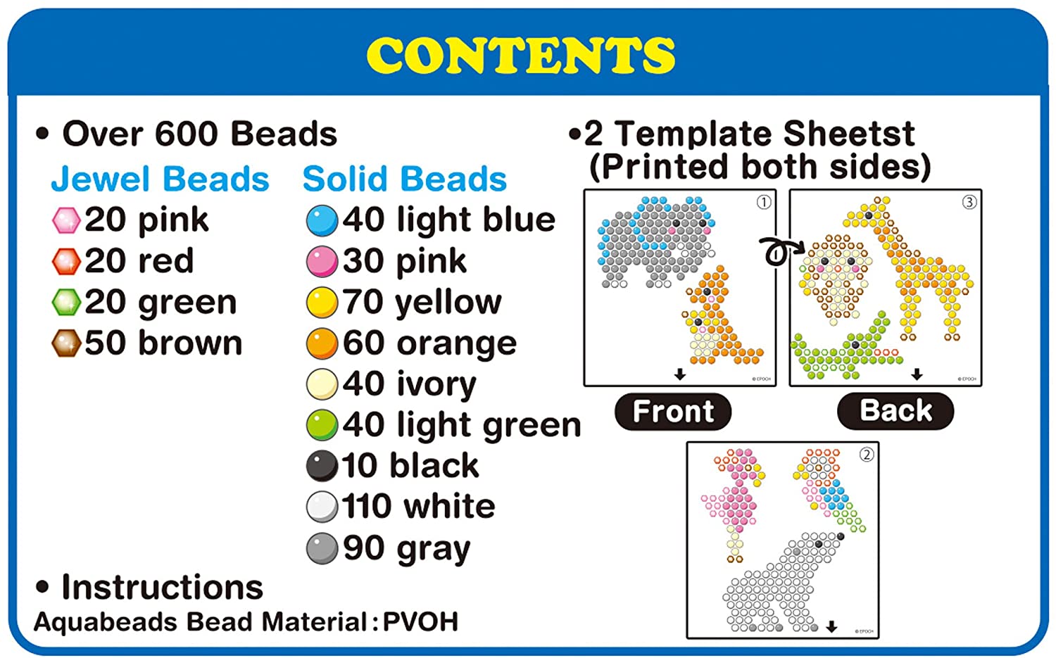 Aquabeads Set del Zoo